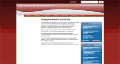 Desktop Screenshot of lohjanmetalli8.yhdistysavain.fi