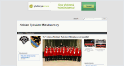 Desktop Screenshot of nokiantyovaenmieskuoro.yhdistysavain.fi