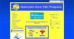 Desktop Screenshot of kkvpesis.yhdistysavain.fi