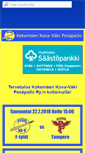 Mobile Screenshot of kkvpesis.yhdistysavain.fi